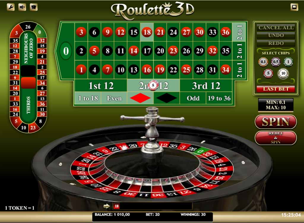 Jouer a la roulette en direct en ligne